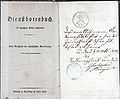 Dienstbotenbuch 01