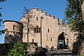 Deutsch: Haupteingang zum Schloss Hohenbaden. English: The Old Castle in Baden-Baden, castle entrance. German Federal State Baden-Württemberg.