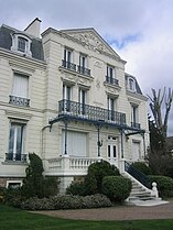 Hôtel particulier, avenue Aristide-Briand.