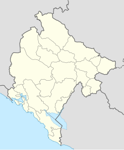 Mappa del Montenegro