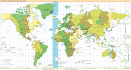 Localizzazione del fuso UTC−1