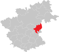 Waldhausen na mapě