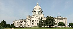 Il Campidoglio dell'Arkansas a Little Rock