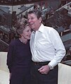 The Reagans on their 36th wedding anniversary, 4 March