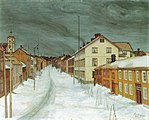 Storgaten Røros、1900年頃