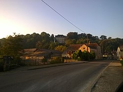 Skyline of Vellexon-Queutrey-et-Vaudey