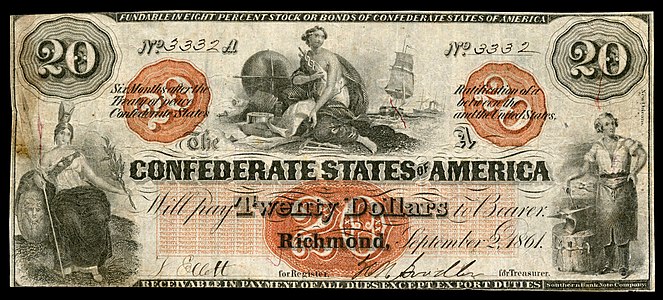 (created by the Southern Bank Note Company; nominated by Godot13)