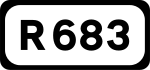 R683 road shield}}