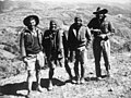 Image 86Four members of the Australian contingent to Mission 204 in Yunnan Province, China, during 1942 (from Military history of Australia during World War II)