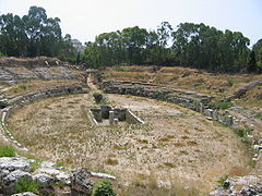 Anfiteatro romano en Siracusa