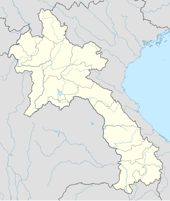 Location map Laos