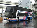 西日本ジェイアールバス744-2987 全席4列シート仕様車