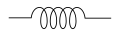 Inductor symbol (series of loops)