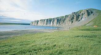 Am Unterlauf des Kara-Flusses in Russland