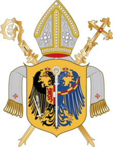 Coat of arms of the Nadškofija Ljubljana