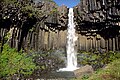 Svartifoss á Íslandi