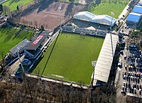 GAZİ-Stadion auf der Waldau