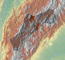 La Naveta Formation is located in the Altiplano Cundiboyacense