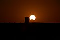 Eclipse parcial, visto de Coimbra, Portugal