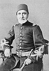 Necip Ahmed Pasha, career officer and composer in French-inspired uniform.