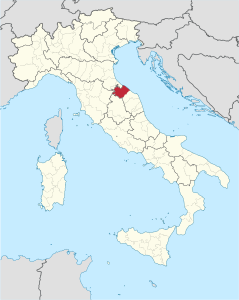 Provincia di Pesaro e Urbino – Localizzazione