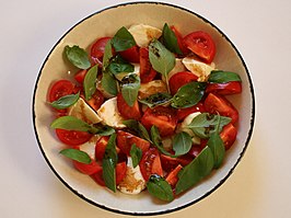 Caprese met balsamico