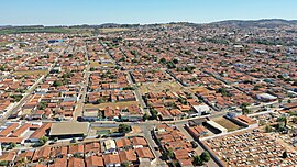 Vista aérea de Goianira