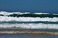 Waves at the beach of Cerca Nova