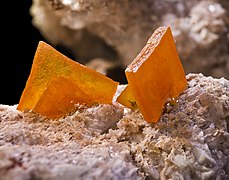 Wulfenite mexique