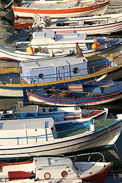 Fischerboote, Agios Nikolaos, Kreta / Griechenland