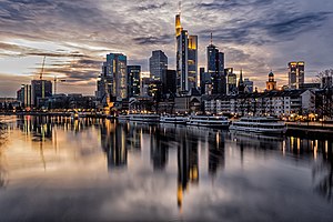 Finanční centrum Frankfurt nad Mohanem