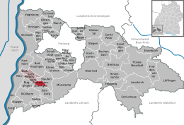 Ballrechten-Dottingen - Localizazion