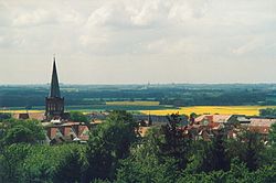 Skyline of Bergen auf Rügen