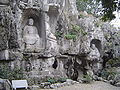 Carvings at Feilaifeng grottos, near Lingyin Temple, Hangzhou