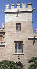 Torre de la Llotja de la seda.