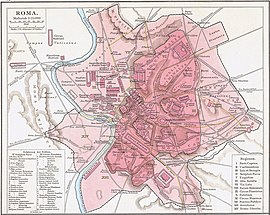 Porticus Aemilia is located in Rome