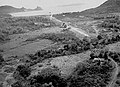 Bataan Peninsula on 24 January 1945, with Mariveles Seaplane base, port and Airfield. Japan is bombing the runway. Mariveles surrendered on April 10, 1942 the start of Bataan Death March. Mariveles was retaken in February 1945