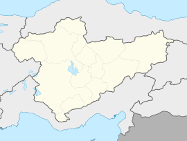 İsmetpaşa is located in Turkey Central Anatolia