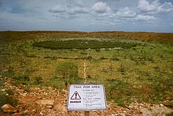 A Wolfe Creek meteorkráter