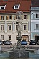 Der Brunnen am Hauptplatz