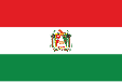 Flag of Pozuzo, Oxapampa Province, Pasco Region, Peru