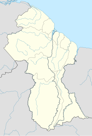 Ekereku River is located in Guyana