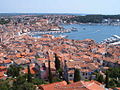 Rovinj, vanaf de Campanile van de Sv. Eufemija-kerk