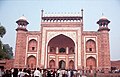 Entrance to grounds of Taj Mahal, Agra, Uttar Pradesh, India (2004)