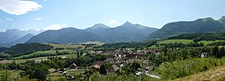 Skyline of Saint-Maurice-en-Trièves