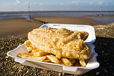 Fish and chips in United Kingdom