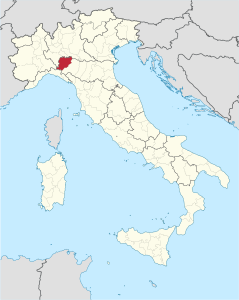 Provincia di Piacenza – Localizzazione