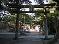 阿久刀神社　鳥居