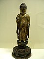 Standing Buddha. Unified Silla period, 7th century., c. 700. Gilt bronze, h. 47.3 cm. Asian Art Museum of San Francisco, Avery Brundage Collection.