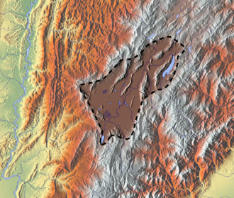 Aguazuque is located in the Bogotá savanna